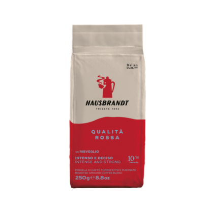 Hausbrandt Qualità Rossa- Cafea Măcinată - 250g