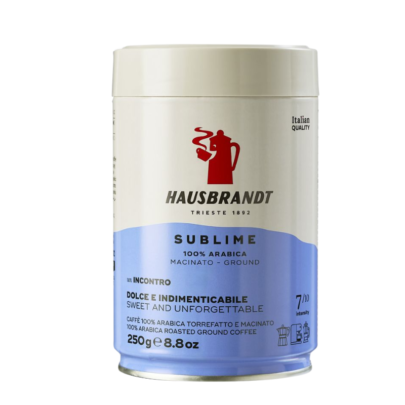 Hausbrandt Sublime 100% Arabica - Cafea Măcinată Tin- 250g