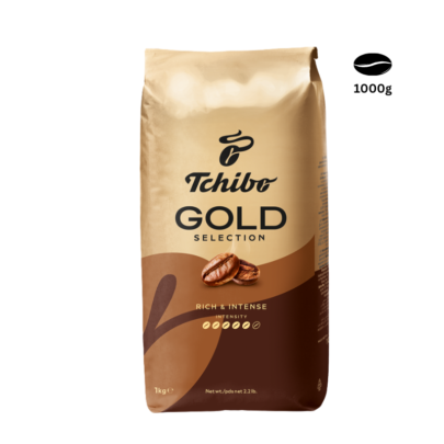 Tchibo Gold Selection Rich & Intense - 1kg Cafea Boabe