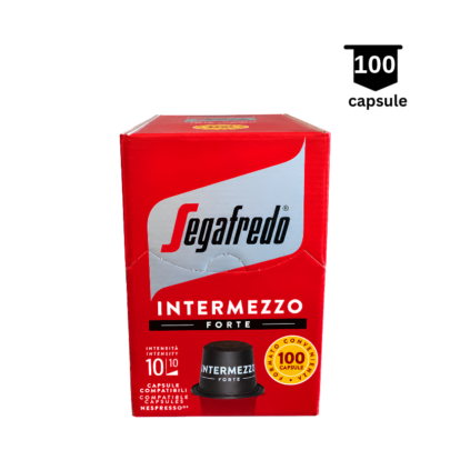 Segafredo Intermezzo Forte compatibil Nespresso 100 capsule