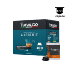 Toraldo Caffe Miscela Cremosa- Compatibil A Modo Mio - 100 Capsule